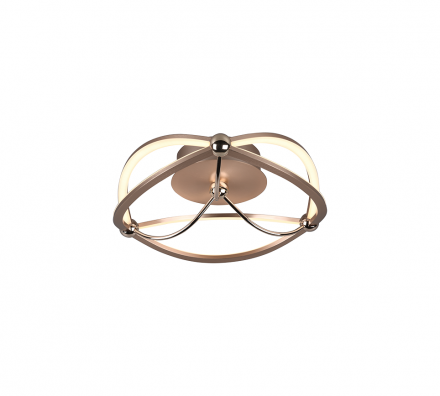 Trio Lighting Πλαφονιέρα LED 20W Μέταλλο CHARIVARI