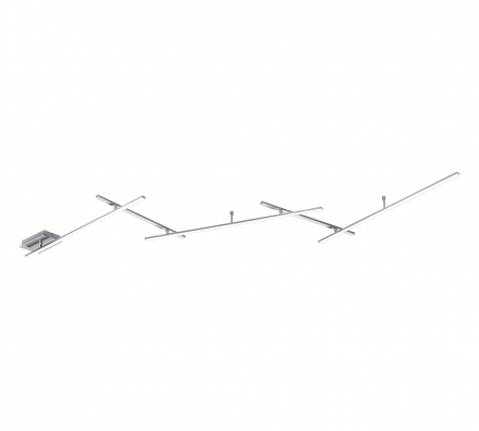Trio Lighting Πλαφονιέρα LED 25W Μέταλλο INDIRA