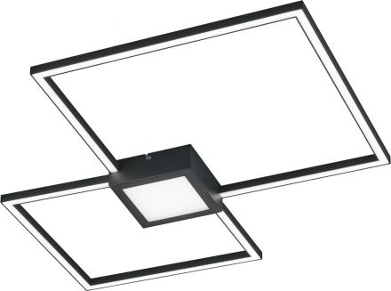 Trio Lighting Πλαφονιέρα LED 28W Μέταλλο HYDRA