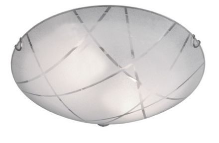 Trio Lighting Πλαφονιέρα LED 2xE27 Γυαλί SANDRINA Φ40