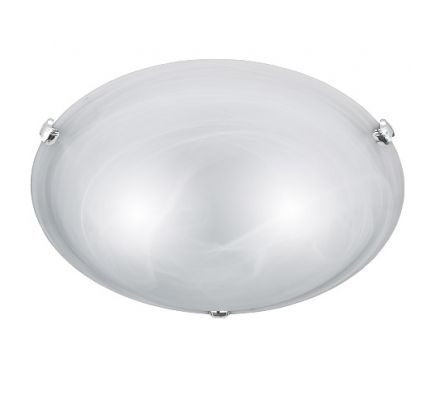 Trio Lighting Πλαφονιέρα LED 2xE27 Γυάλινη ADRIAN