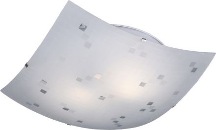 Trio Lighting Πλαφονιέρα LED 2xE27 Γυάλινη COLINA