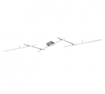 Trio Lighting Πλαφονιέρα LED 30W RGBW Μέταλλο ARVIN