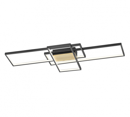 Trio Lighting Πλαφονιέρα LED 35W Μεταλλικό TUCSON