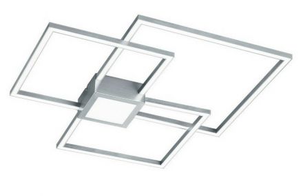 Trio Lighting Πλαφονιέρα LED 38W Μέταλλο HYDRA