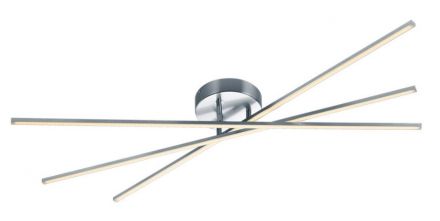 Trio Lighting Πλαφονιέρα LED 3x8.5W Μέταλλο TIRIAC