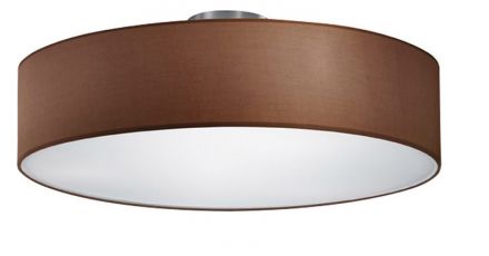 Trio Lighting Πλαφονιέρα LED 3xE27 Μεταλλική/Υφασμάτινη HOTEL