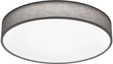 Trio Lighting Πλαφονιέρα LED 40W Μέταλλο/Ύφασμα LUGANO