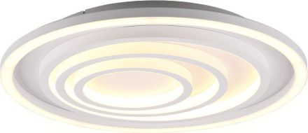 Trio Lighting Πλαφονιέρα LED 40W Μεταλλική KAGAWA
