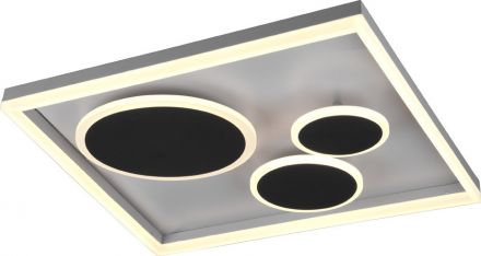 Trio Lighting Πλαφονιέρα LED 45W Μεταλλική HARRIET 60x60cm