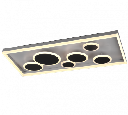 Trio Lighting Πλαφονιέρα LED 45W Μεταλλική HARRIET