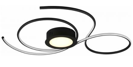 Trio Lighting Πλαφονιέρα LED 48W Μέταλλο JIVE Dimmable