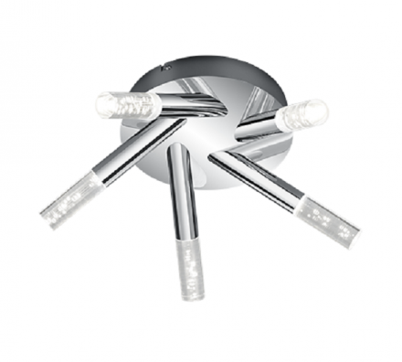 Trio Lighting Πλαφονιέρα LED 5x3.1W BOLSA