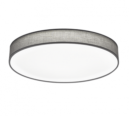 Trio Lighting Πλαφονιέρα LED 60W Υφασμάτινο LUGANO
