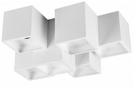 Trio Lighting Πλαφονιέρα LED 6xGU10 Μεταλλική FERNANDO