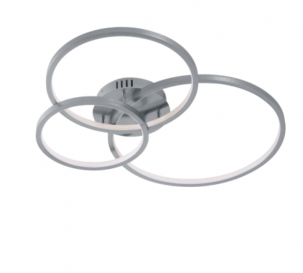 Trio Lighting Πλαφονιέρα LED RGBW 36W Μέταλλο AARON