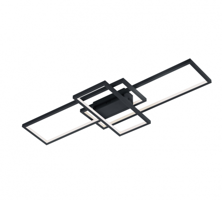 Trio Lighting Πλαφονιέρα LED RGBW 36W Μέταλλο THIAGO