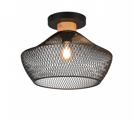 Trio Lighting Πλαφονιέρα Οροφής LED 1xE27 VALERIA Μεταλλική