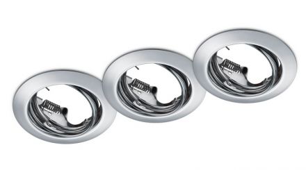 Trio Lighting Set 3x Στρογγυλή Χωνευτή Θήκη Spot LED 1xGU10 JURA