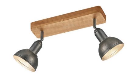 Trio Lighting Spot LED 2xE14 Μέταλλο DELHI