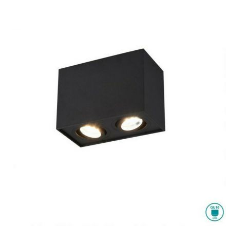 Trio Lighting Spot LED 2xGU10 Μεταλλικό BISCUIT
