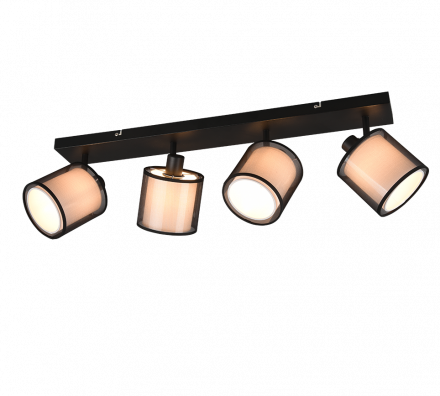 Trio Lighting Σποτ Ράγα LED 4xE14 BURTON