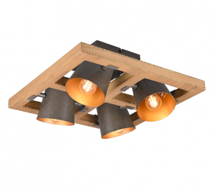 Trio Lighting Spot LED 4xE14 Μέταλλο BELL