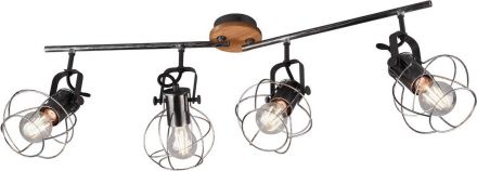 Trio Lighting Spot LED 4xE27 Μέταλλο MADRAS