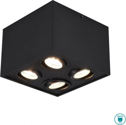 Trio Lighting Spot LED 4xGU10 Μεταλλικό BISCUIT