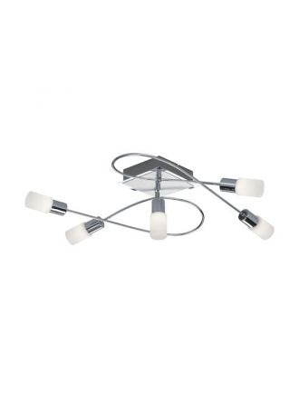 Trio Lighting Spot Οροφής LED 5x4.3W CLAPTON