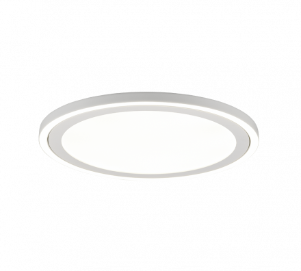 Trio Lighting Στρογγυλή Πλαφονιέρα Οροφής LED 20W+9W CARUS Πλαστική Λευκή