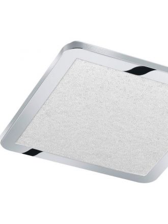 Trio Lighting Τετράγωνο LED Panel 18W Πλαστικό CESAR