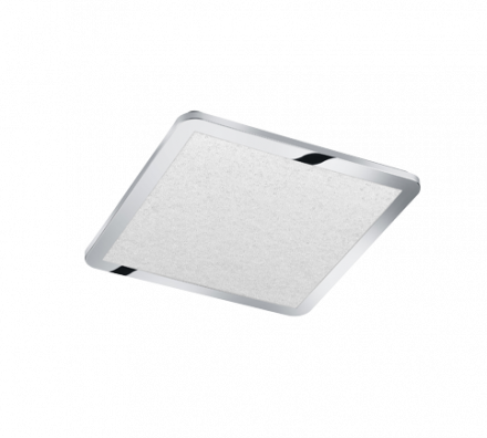 Trio Lighting Τετράγωνο LED Panel 24W Πλαστικό CESAR