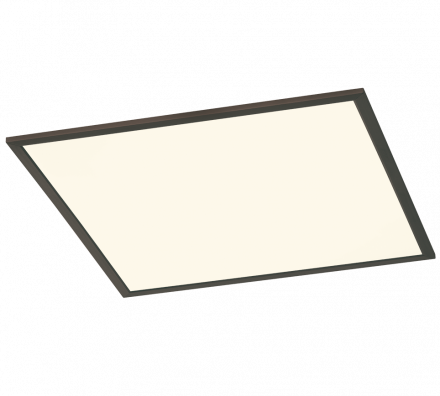 Trio Lighting Τετράγωνο LED Panel 31W Μεταλλικό PHOENIX Μαύρο
