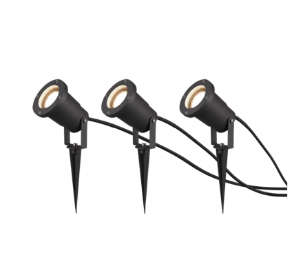 Trio Lighting x3 Spot Μπηχτά UBANGI LED GU10