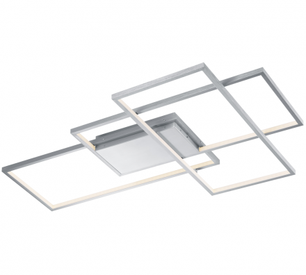 Trio Lighting Πλαφονιέρα LED RGBW 40W Μέταλλο THIAGO