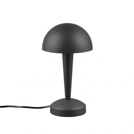 Trio Lighting Πορτατίφ CANARIA LED 4.9W Μέταλλο/Γυαλί Μαύρο