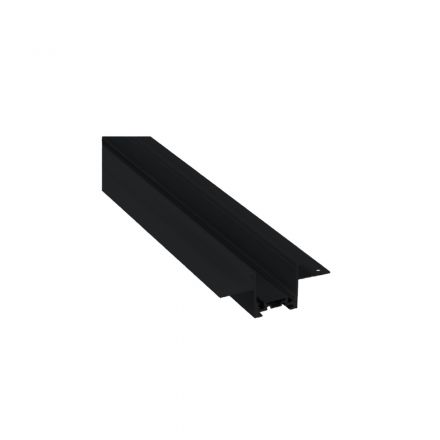 InLight Ultra-Thin Μαγνητική Ράγα Χωνευτή Μαύρο D:1m (TRU0011-Black)