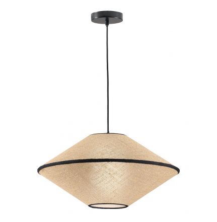 Κρεμαστό Φωτιστικό Amica LED 1xE27 Ψάθινο