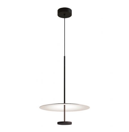 Ross Κρεμαστό Φωτιστικό LED 13W 3000K Αλουμίνιο-Ακρυλικό Μαύρο-Λευκό
