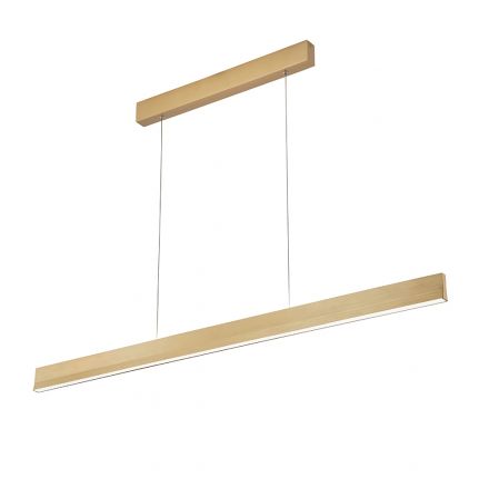 Κρεμαστό Φωτιστικό LED 52W 3000K Χρυσό 117cm Lee