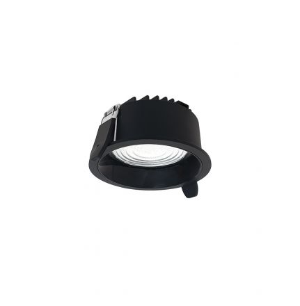 Χωνευτό Σποτ LED 10W CCT Luigi Μαύρο Αλουμίνιο IP20