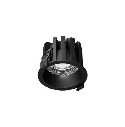 Χωνευτό Σποτ LED 11W CCT Αλουμίνιο Μαύρο Ricky IP65