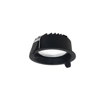 Χωνευτό Σποτ LED 15W CCT Luigi Μαύρο Αλουμίνιο IP20
