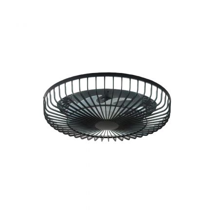 InLight Ανεμιστήρας Οροφής Με LED Φως 72W Waterton 3CCT LED Μαύρος (101000620)