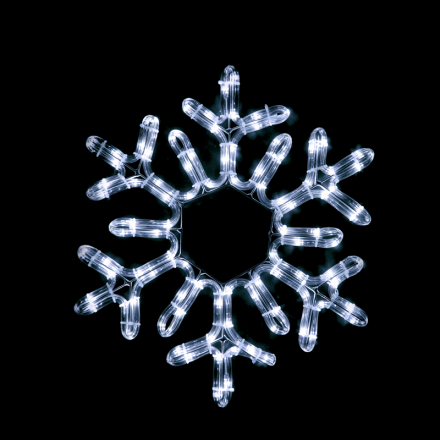 LED Φωτοσωλήνας Snowflake 96 LED Ψυχρό Λευκό IP65