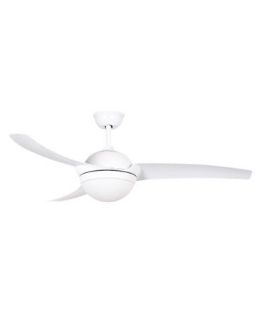 Zambelis Lights Ανεμιστήρας Οροφής 132cm με Φως και Τηλεχειριστήριο Λευκός 19133