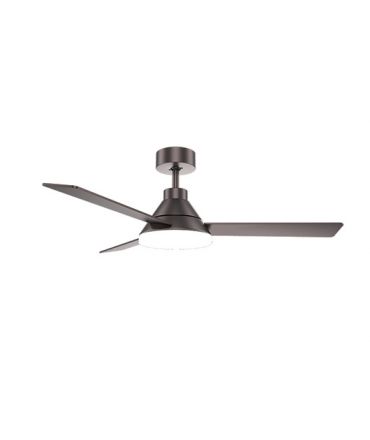 Zambelis Lights Ανεμιστήρας Οροφής Με Φως LED 22W Φ132cm Καφέ