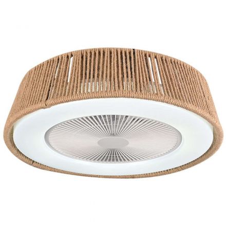 Zambelis Lights Ανεμιστήρας Οροφής Με LED Φως 33W CCT