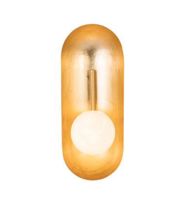Zambelis Lights Απλίκα Τοίχου LED G9 Μέταλλο/Γυαλί Χρυσή